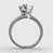 Jennifer Channel Set Band With Six Prong Solitaire — view 2