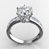 Jennifer Channel Set Band With Six Prong Solitaire — view 3