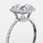 Madison Cushion Halo Ring — view 4