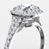 Madeline Split Shank Halo Ring — view 4