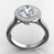 Channel Set Halo Ring With Milgrain — view 3