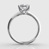 Princess Solitaire with Crown Basket — view 2