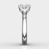 Princess Solitaire with Crown Basket — view 5