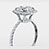 Madison Cushion Halo Ring With Round Center Stone — view 4
