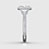 Kimberly Three Row Pave Ring With Double Halo — view 5