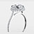 Melissa Double Halo Ring — view 4
