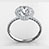 Nicole Double Halo Ring — view 3