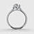 Elizabeth Diamond Encrusted Solitaire — view 2