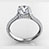 Elizabeth Diamond Encrusted Solitaire — view 3