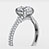 Elizabeth Diamond Encrusted Solitaire — view 4