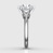 Six Prong Solitaire Ring With Knife Edge — view 5